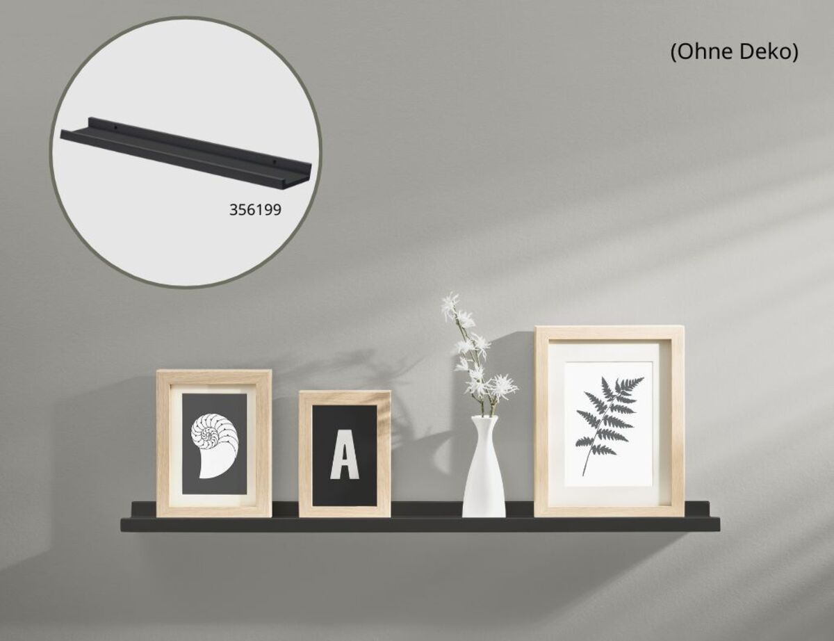 Bild 1 von Bilderleiste Border Schwarz 60 cm