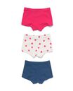 Bild 4 von 3er-Pack Kinder-Boxershorts, gerippt, Baumwolle/Elasthan eierschalenfarben