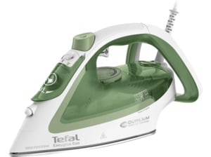 TEFAL FV5783 Easygliss Eco Dampfbügeleisen (2400 Watt, Durilium Airglide Bügelsohle), Grün/Weiß