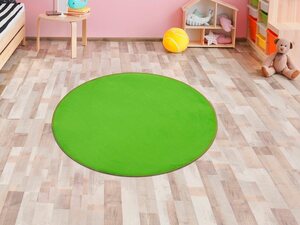 Kinderteppich SITZKREIS, Primaflor-Ideen in Textil, rund, Höhe: 5 mm, Spielteppich ideal im Kinderzimmer