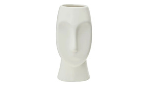 Vase ¦ weiß ¦ Porzellan ¦ Maße (cm): H: 15,8  Ø: [9.6] Dekoration > Vasen - Sconto