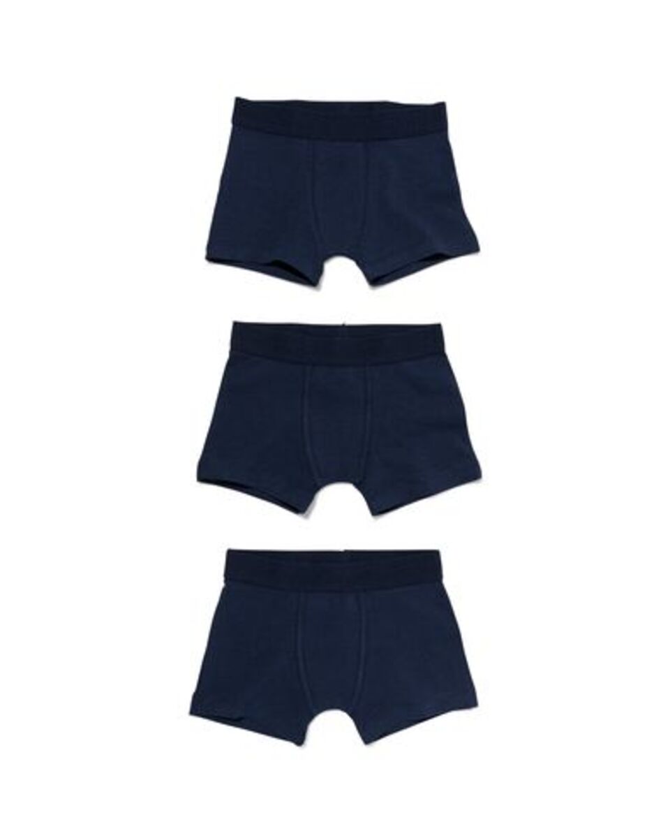 Bild 4 von 3er-Pack Kinder-Boxershorts blau