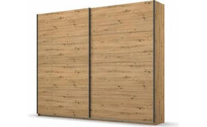 Schwebetürenschrank ¦ holzfarben ¦ Maße (cm): B: 226 H: 210 Schränke > Kleiderschränke > Schwebetürenschränke - Sconto