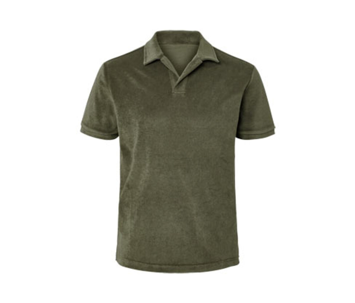 Bild 1 von Frottee-Poloshirt, khaki