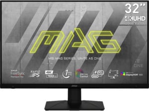 MSI MAG 323UPFDE 32 Zoll UHD 4K Gaming-Monitor (1 ms Reaktionszeit, 160 Hz), Schwarz