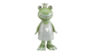 Deko Frosch ¦ grün ¦ Polyresin (Kunstharz) ¦ Maße (cm): B: 6,8 H: 15,5 T: 5 Dekoration > Dekoartikel - Sconto