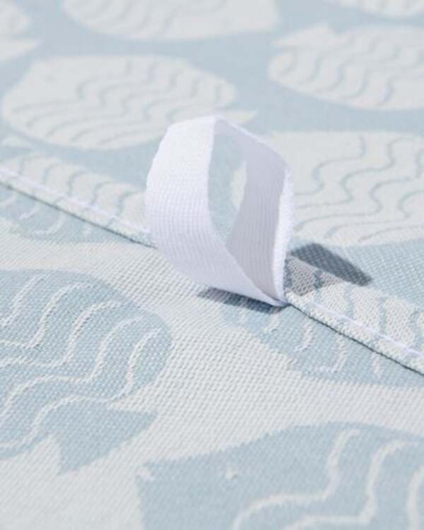 Bild 4 von Geschirrtuch, 65 x 65 cm, Baumwolle, hellblau, Fische