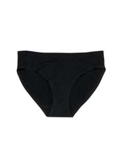 Damen-Slip, Mikrofaser schwarz