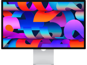 APPLE Studio Display Nanotexturglas mit neigungs- und höhenverstellbarem Standfuß 27 Zoll 5K Ultrawide Monitor, 60 Hz), Silber