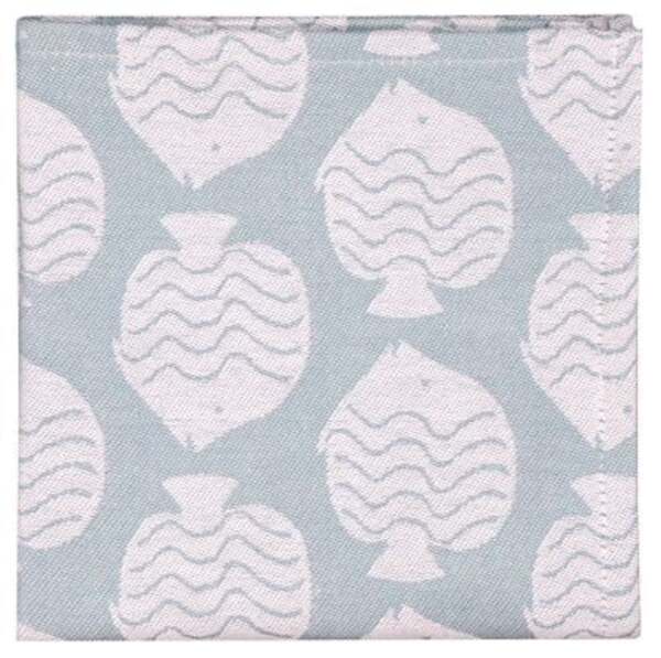 Bild 3 von Geschirrtuch, 65 x 65 cm, Baumwolle, hellblau, Fische