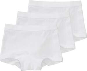 3er-Pack Kinder-Boxershorts weiß