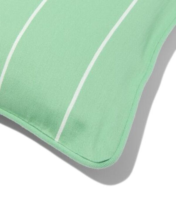 Bild 2 von Kissenbezug, 40 x 40 cm, Baumwolle, Streifen, grün