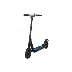 eFlux Lite One E-Scooter klappbar, 30 km/h, 500 Watt, Elektroroller mit Tempomat, 8 Zoll Reifen (Schwarz/Blau)