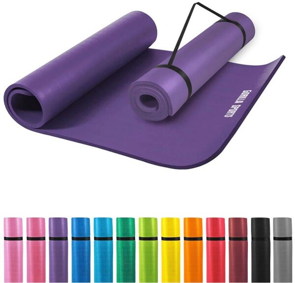 Bild 1 von GORILLA SPORTS Yogamatte Sportmatte 190 x 100 x 1,5 cm