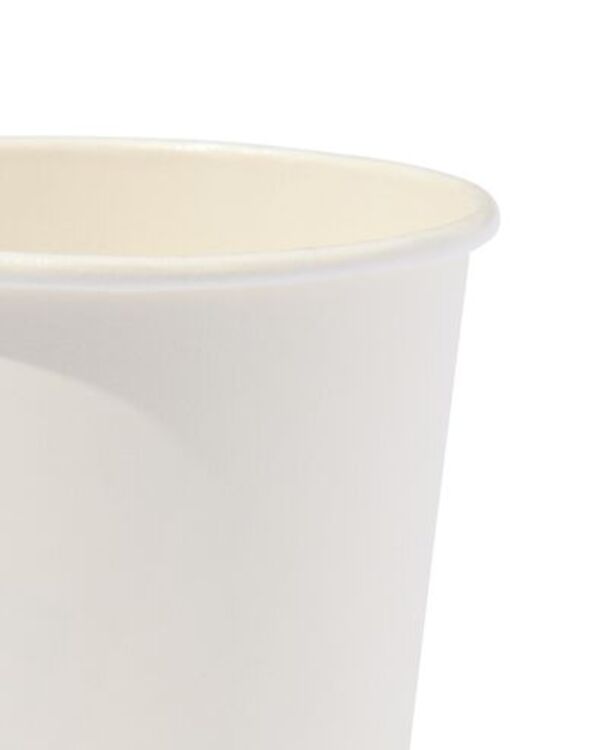 Bild 2 von 20er-Pack Pappbecher, 250 ml, weiß