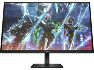 HP OMEN by 27s 27 Zoll Full-HD Gaming Monitor (1 ms Reaktionszeit, 240 Hz), Schwarz