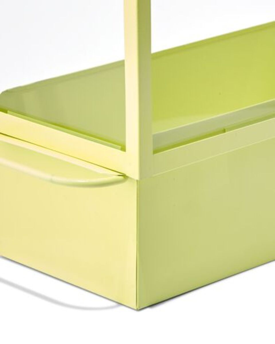 Bild 2 von Gewächshaus, 11.5 x 23 x 17 cm, gelb, Metall/Glas