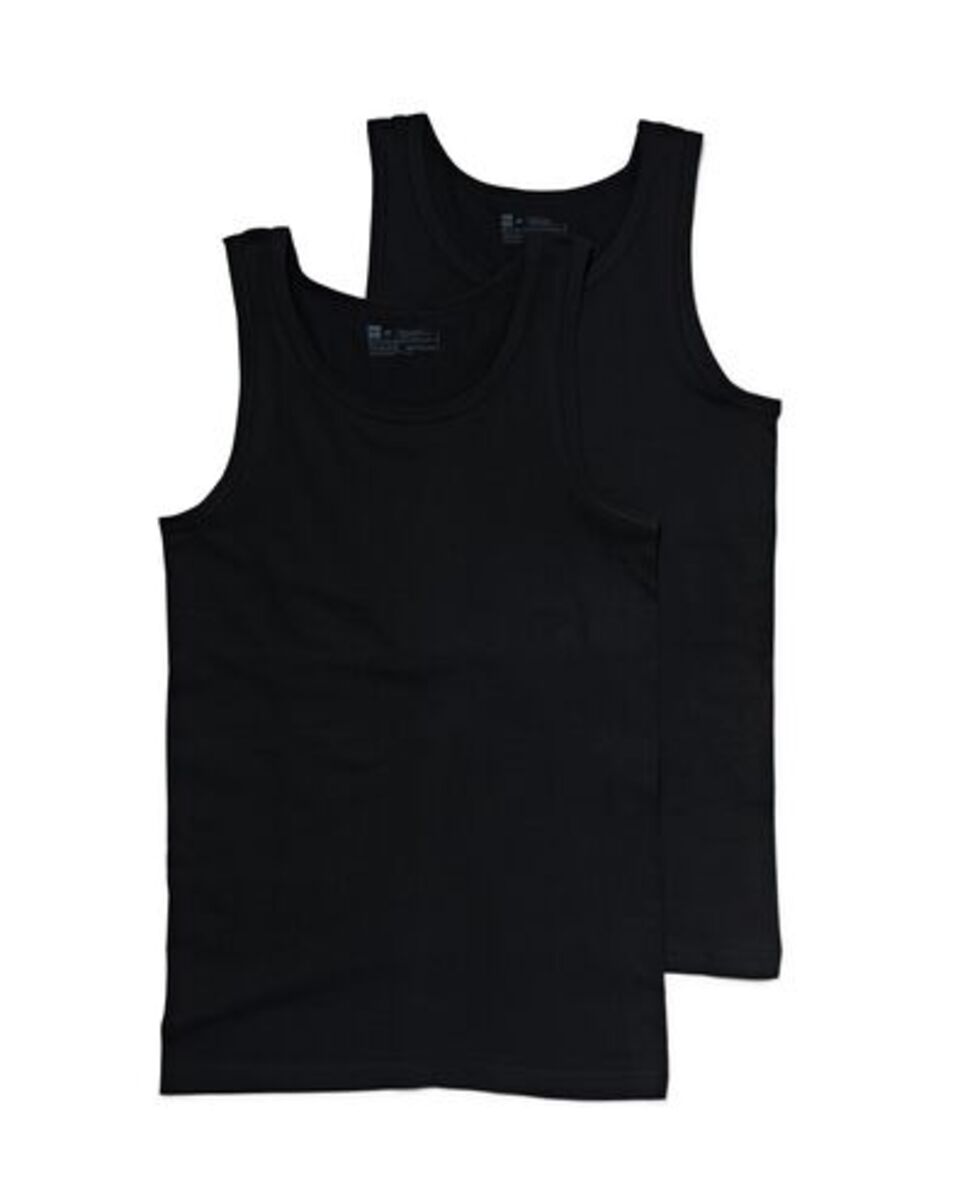 Bild 1 von 2er-Pack Herrenhemden schwarz