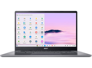 ACER 515 (CB515-2H-363X), Chromebook Plus, mit 15,6 Zoll Display, Intel® Core™ i3,i3-1215U Prozessor, 8 GB RAM, 128 Flash, UHD Graphics, Steel Gray, Google Chrome OS, Steel Gray