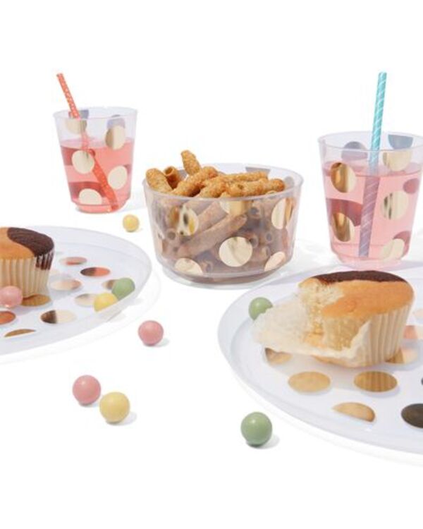 Bild 4 von 4er-Pack Becher, Punkte, wiederverwendbar