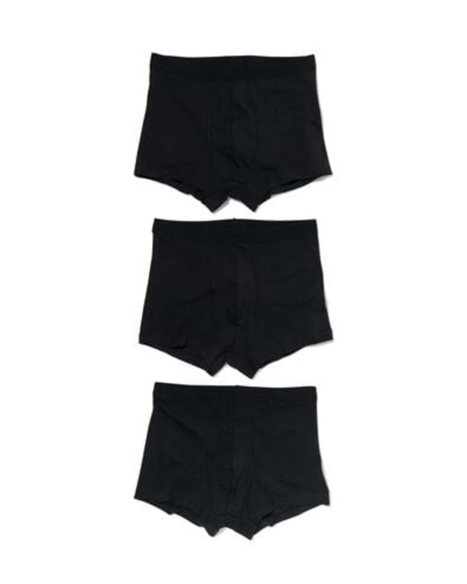 Bild 1 von 3er-Pack Herren-Boxershorts, kurz schwarz