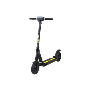 eFlux Lite One E-Scooter klappbar, 30 km/h, 500 Watt, Elektroroller mit Tempomat, 8 Zoll Reifen (Schwarz/Gelb)