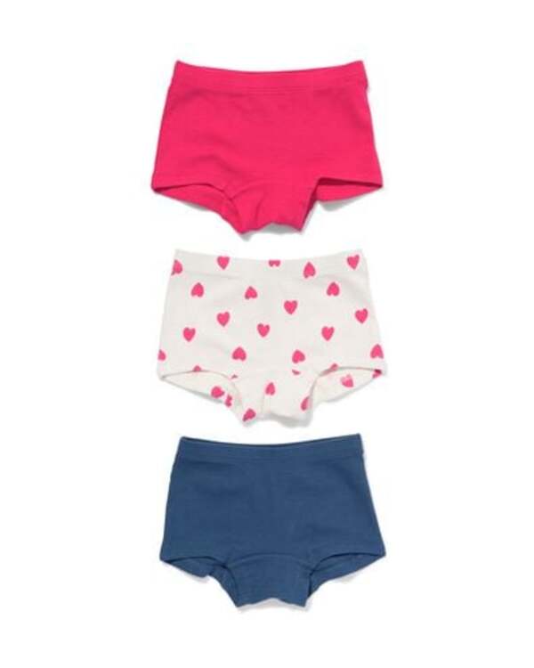 Bild 1 von 3er-Pack Kinder-Boxershorts, gerippt, Baumwolle/Elasthan eierschalenfarben