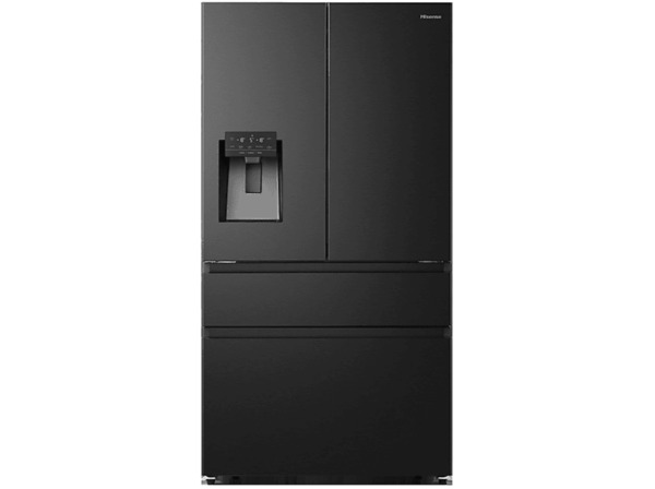 Bild 1 von HISENSE RF728N4SBFE French Door (E, 1785 mm hoch, Schwarz), Schwarz