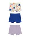 Bild 1 von 3er-Pack Kinder-Boxershorts, Baumwolle/Elasthan, Dschungel beige