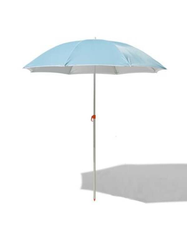 Bild 2 von Strand-Sonnenschirm mit Windschutz, Ø 170 cm, UV 80