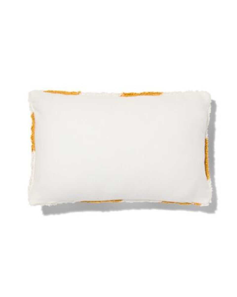 Bild 2 von Kissenbezug, Baumwolle, Streifen, 50 x 30 cm, ockergelb