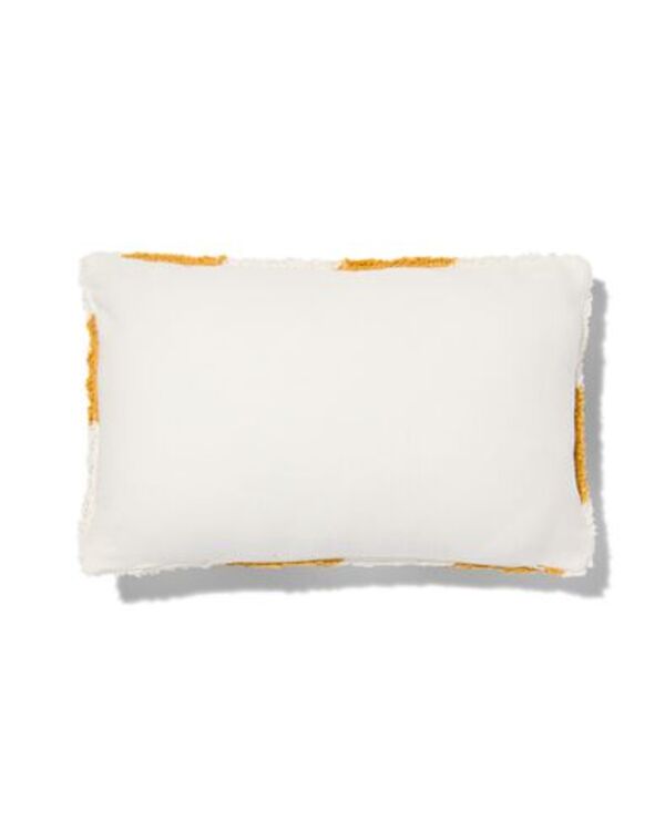 Bild 2 von Kissenbezug, Baumwolle, Streifen, 50 x 30 cm, ockergelb