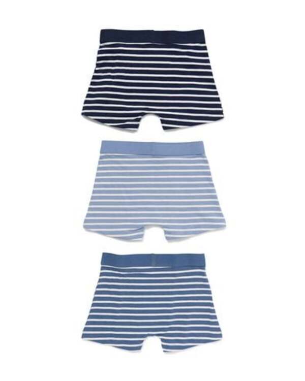 Bild 4 von 3er-Pack Kinder-Boxershorts, Baumwolle/Elasthan blau