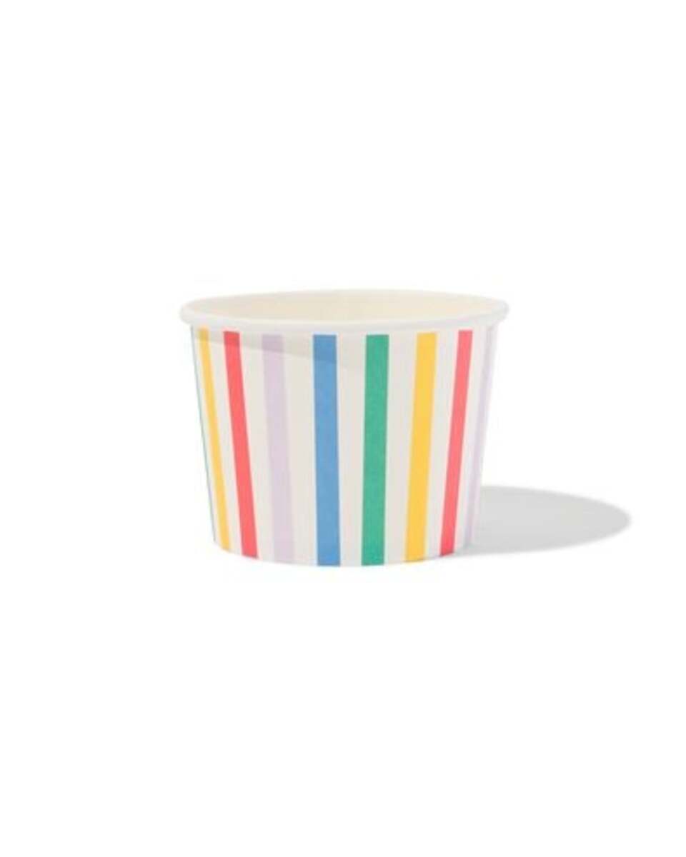 Bild 1 von 5er-Pack Pappschalen, Streifen, 450 ml