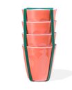 Bild 4 von 4er-Pack Becher, Melamin, 250 ml, orange