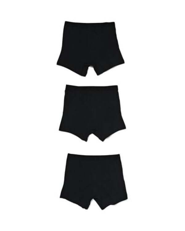 Bild 4 von 3er-Pack Herren-Boxershorts, lang schwarz