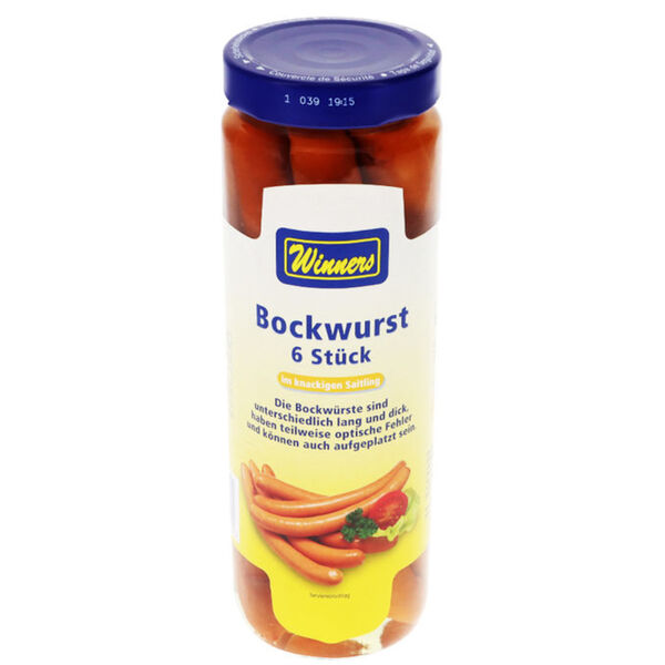 Bild 1 von Winners Bockwurst im Glas