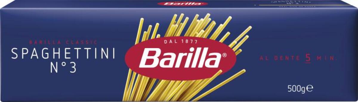 Bild 1 von Barilla Pasta Nudeln Spaghettini No 3