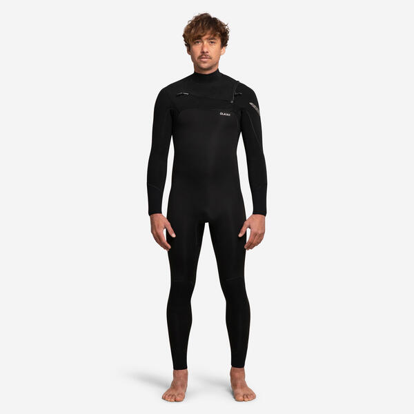 Bild 1 von Neoprenanzug Surfen Herren 4/3 mm - 900 schwarz Schwarz