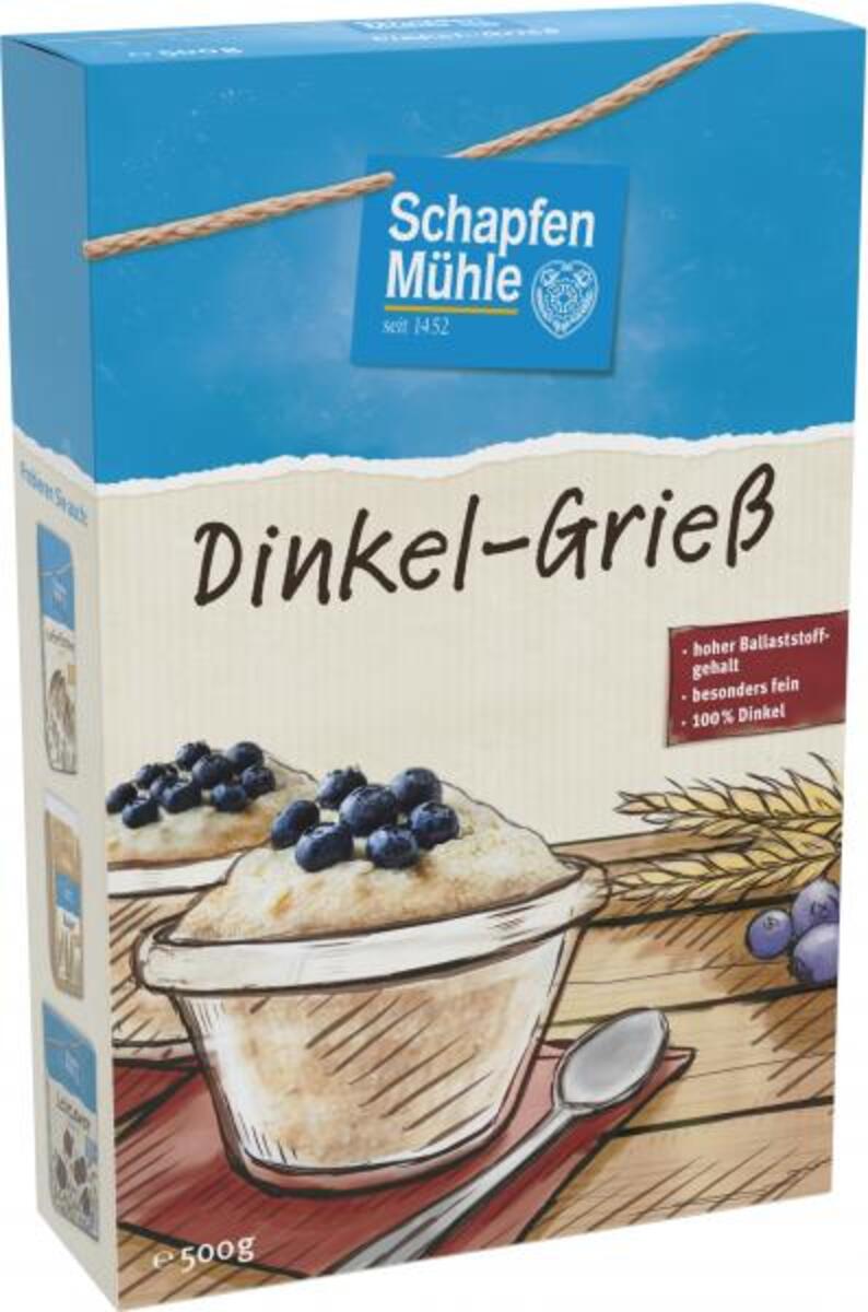 Bild 1 von Schapfenmühle Dinkel-Grieß