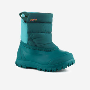 Schneestiefel Baby - Warm türkis Blau