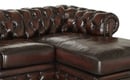 Bild 2 von uno Ecksofa Bezug aus Echtleder Chesterfield