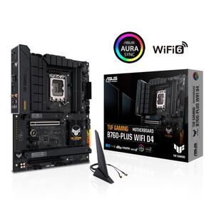 TUF GAMING B760-PLUS WIFI D4, DDR4, LGA 1700, ATX Mainboard