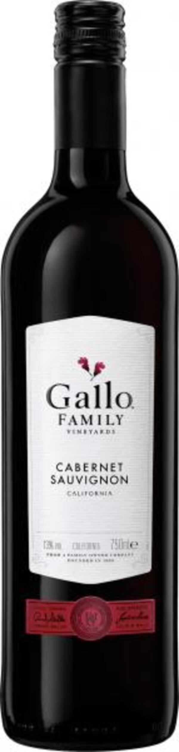 Bild 1 von Gallo Family Cabernet Sauvignon Rotwein halbtrocken