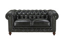 Bild 1 von uno Ledersofa im Vintagelook Chesterfield