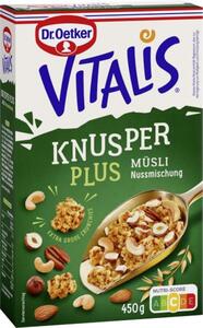 Dr. Oetker Vitalis Knusper Plus Müsli Nussmischung