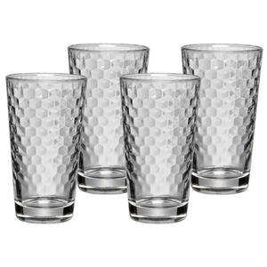 WMF Latte-Macchiato-Set, Transparent, Glas, 4-teilig, Kaffee & Tee, Tassen, Latte Macchiato Gläser