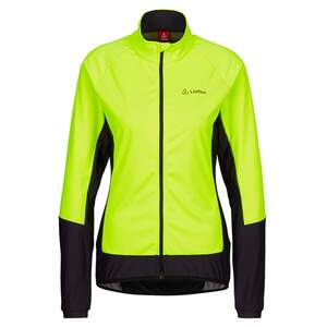 Löffler W BIKE JACKET ALPHA II WS LIGHT Damen Fahrradjacke NEON YELLOW