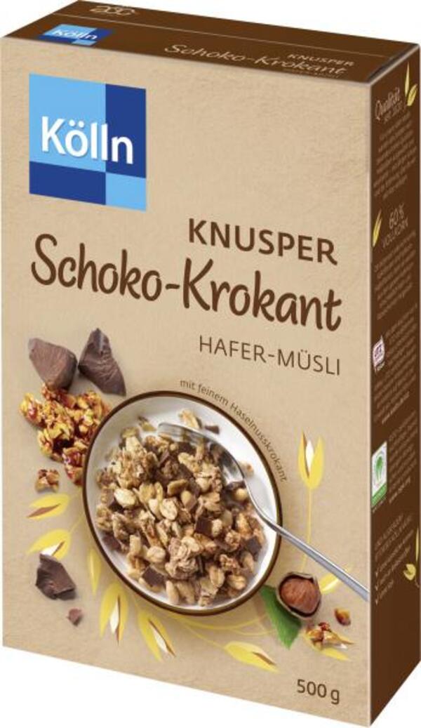 Bild 1 von Kölln Knusper Schoko-Krokant Hafer-Müsli