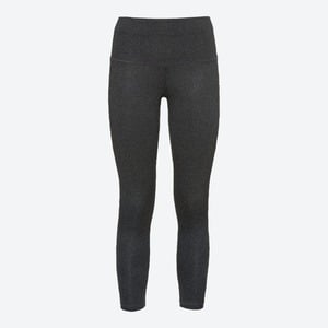 Damen-Sportleggings in Melange-Optik, Anthracite